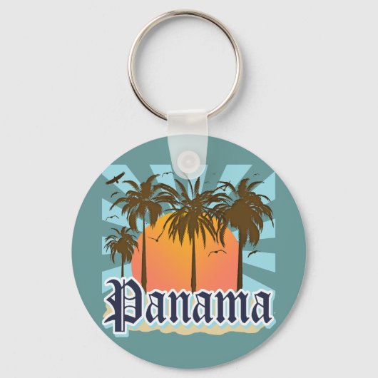 Porte-clés Souvenir de Panama City (Recto)