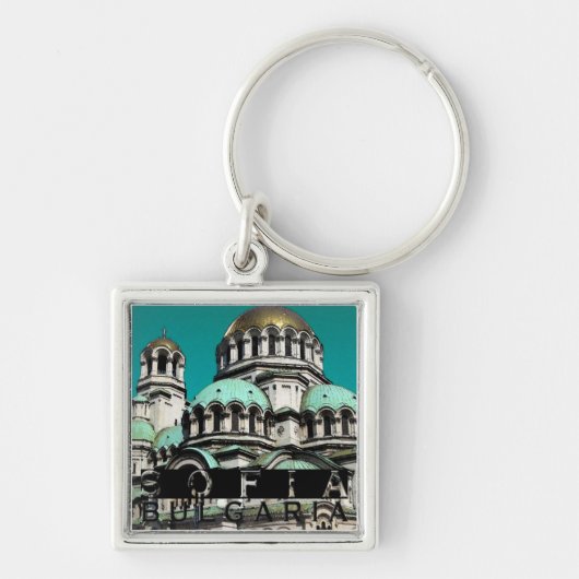 Porte-clés Souvenir de Sofia Bulgarie (Devant)