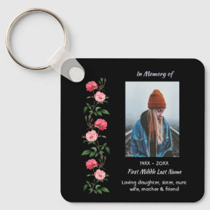 Porte-clés Souvenir de souvenir Roses Jardin Fleurs