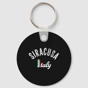 Porte-clés Souvenir de vacances à Siracusa en Sicile - Rétro