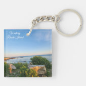 Porte-clés Souvenir de Westerly Rhode Island (Dos)