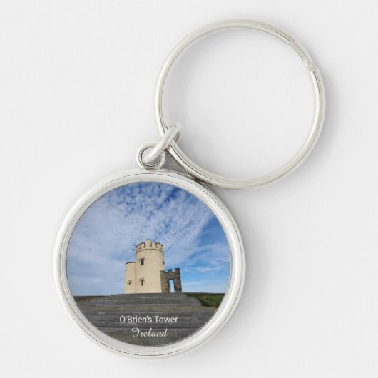 Porte-clés souvenir d'Irlande de la tour d'O'Brien (Devant)
