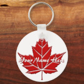 Porte-clés souvenir du Canada Cadeau personnalisé  (Recto)