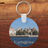 Porte-clés souvenir et cadeau de Carthagène (Recto)