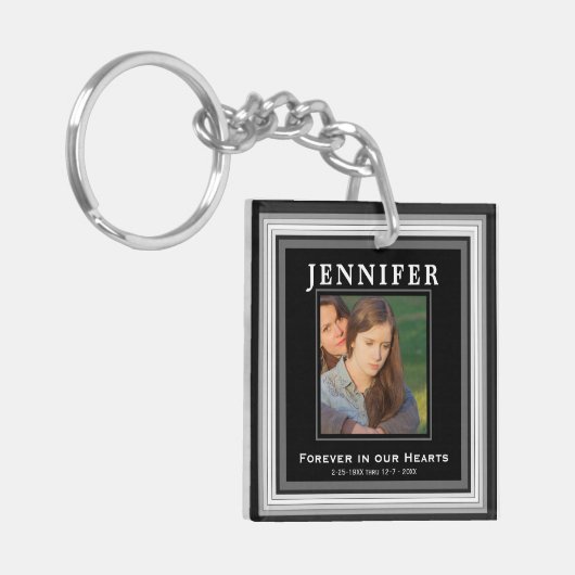 Porte-clés Souvenir fait sur commande du mémorial | (Devant gauche)