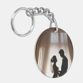 Porte-clés souvenir marié (Devant gauche)