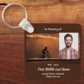 Porte-clés Souvenir mémorial vélo cyclisme bicyclette (Recto)