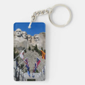 Porte-clés Souvenir personnalisable de Mt Rushmore (Dos)