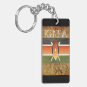 Porte-clés Souvenir Porte - clé du Kenya (Devant gauche)
