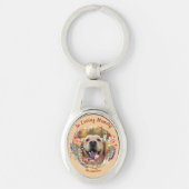 Porte-clés Souvenir sentimental de perte d'animal de compagni (Devant)