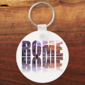 Porte-clés souvenir texte Rome (Recto)