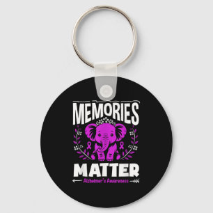 Porte-clés Souvenirs alzheimer sensibilisation soutien élépha