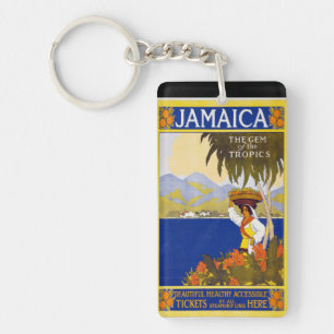 Porte-clés Souvenirs vintage Jamaïque