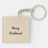 Porte-clés Soy Sauce Bouteille Paquet enfant Noël Père Noël (Dos)