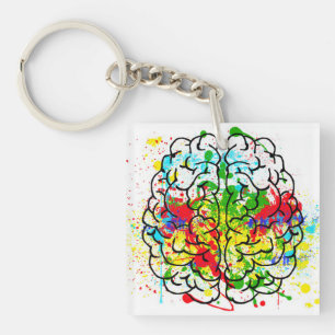 Porte-clés Soyez aimable avec votre porte - clé acrylique de