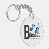 Porte-clés Soyez Béni De Porte - clé Croisé (Devant gauche)