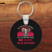 Porte-clés Soyez comme Malédiction Anémie de la faucille Sens (Recto)