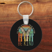 Porte-clés Soyez gentil Sensibilisation sur l'autisme ASL Mam (Recto)