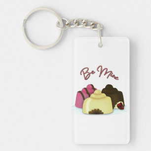 Porte-clés Soyez le bonbon de la Saint-Valentin