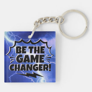 Porte-clés Soyez Le Motivateur Du Jeu Changer Inspirer Encour