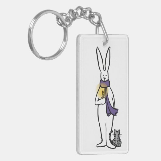 Porte-clés Soyez le Porte - clé du lapin léger (Devant gauche)