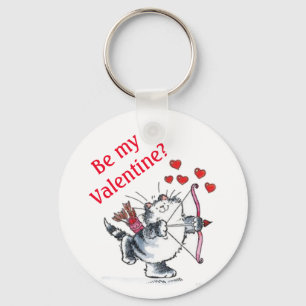 Porte-clés - Soyez mon Valentin ?