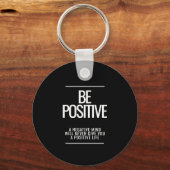 Porte-clés Soyez Porte - clé positif (Verso)