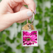 Porte-clés Soyez toujours porte - clé reconnaissant (main)