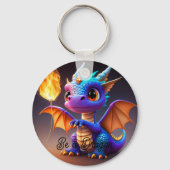 Porte-clés Soyez un dragon (Verso)