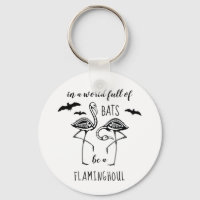 Soyez un Flaminghoul Skeleton Flamant rose Hallowe
