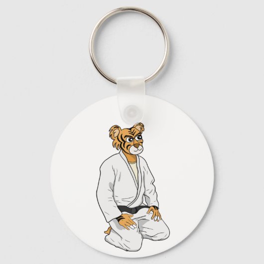 Porte-clés Soyez un tigre (Recto)