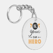 Porte-clés Soyez votre propre héros (Devant gauche)