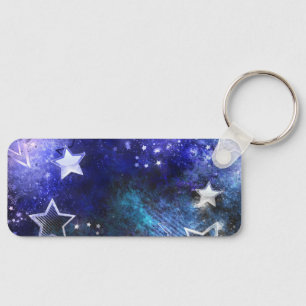 Porte-clés Space Background with Stars