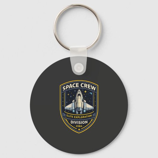 Porte-clés Space Crew Exploration Division Academy Keychain (Recto)