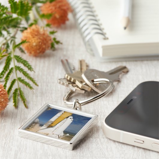 Porte-clés Space Shuttle Atlantis se lève sur 12 (Côté)