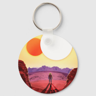 Porte-clés Space Travel Destination Planet Adventure