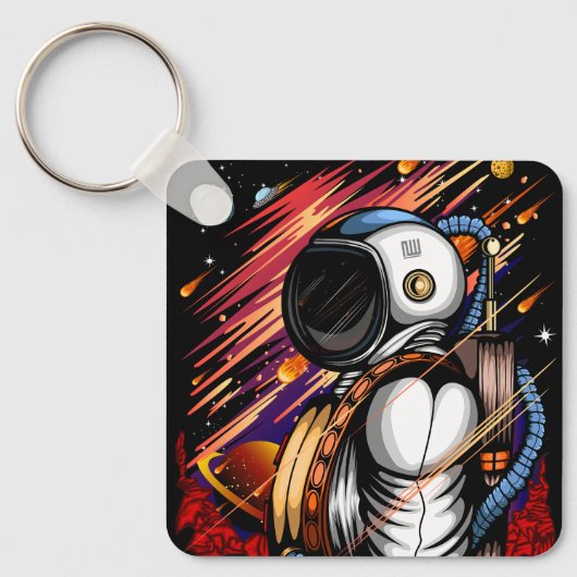 Porte-clés Spaceman (Recto)