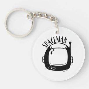 Porte-clés Spaceman Vintage