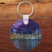 Porte-clés Spacey Chicago Skyline (Recto)