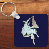 Porte-clés SPAGHETTI PARTY ITALIAN KITCHEN, RESTAURANT rouge (Recto)