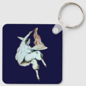 Porte-clés SPAGHETTI PARTY ITALIAN KITCHEN, RESTAURANT rouge (Dos)