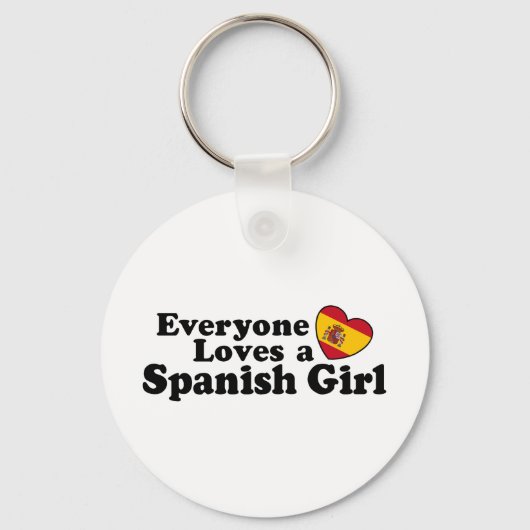 Porte-clés Spanish Girl (Recto)