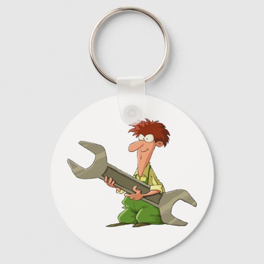 Porte-clés Spanner géant mécanique (Verso)