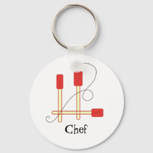 Porte-clés Spatules Rouges