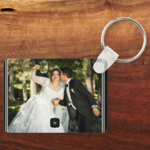 Porte-clés Spécial Ajouter un Porte - clé de monogramme photo