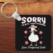 Porte-clés Special Education Teacher - Funny Goose Sayings (Recto)