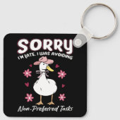 Porte-clés Special Education Teacher - Funny Goose Sayings (Dos)