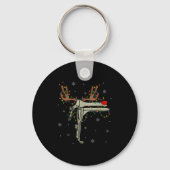 Porte-clés Speculum Reindeer Xmas Light Medical Ob Gyn Nurse (Recto)
