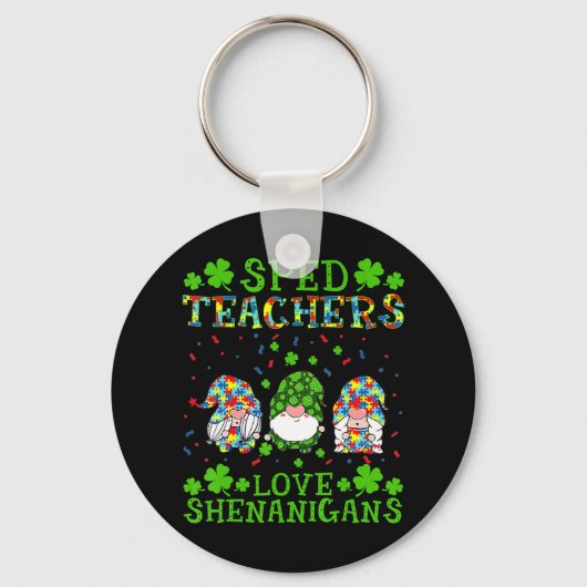Porte-clés SPED Enseignants Aimer Shenanigans Sensibilisation (Recto)