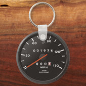 Porte-clés Spédomètre classique 911 (vieille voiture refroidi (Recto)